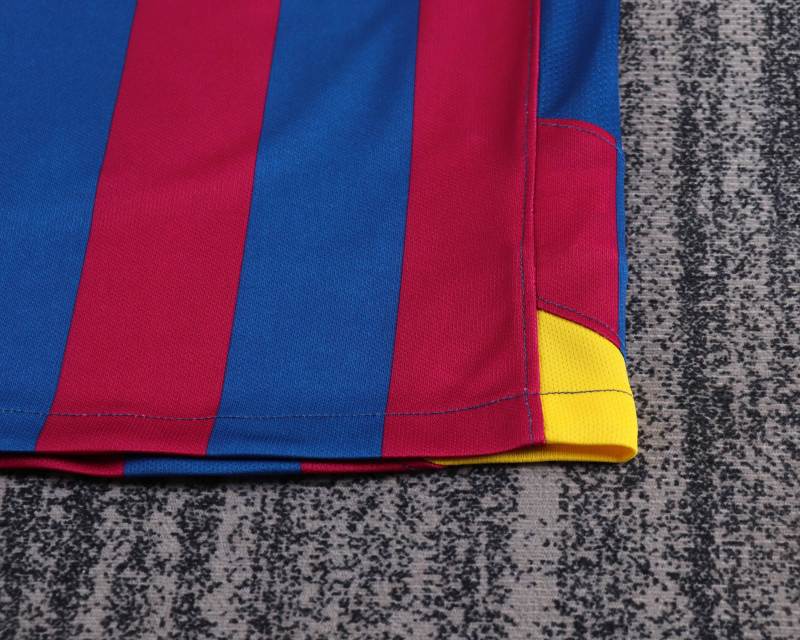 2005/06 Barcelona UCL Final Retro Kids Jersey Home