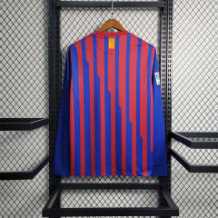 2011/12 Barcelona Long Sleeve Retro Jersey Home