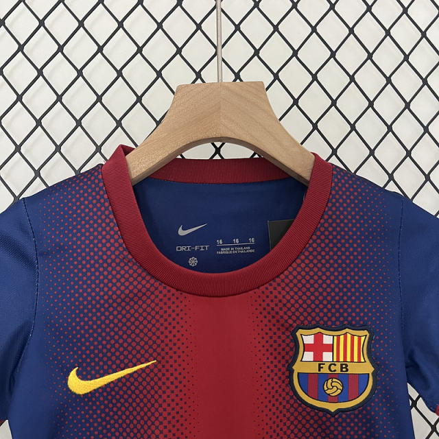 2012/13 Barcelona Retro Kids Jersey Home