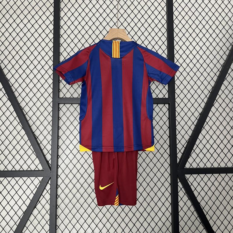 2005/06 Barcelona Retro Kids Jersey Home League Version