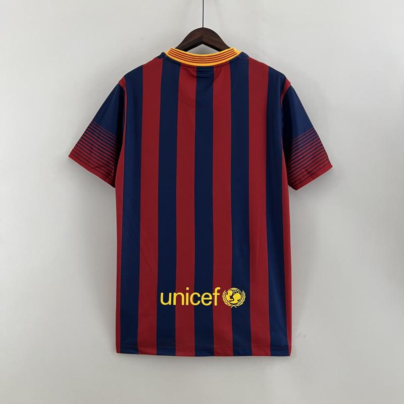 2013/14 Barcelona Retro Jersey  Home
