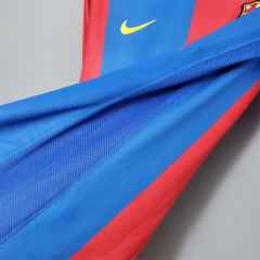 2006/07 Barcelona Retro Jersey Home Long sleeve