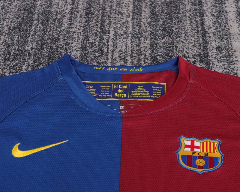 2008/09 Barcelona Retro Kids Jersey Home