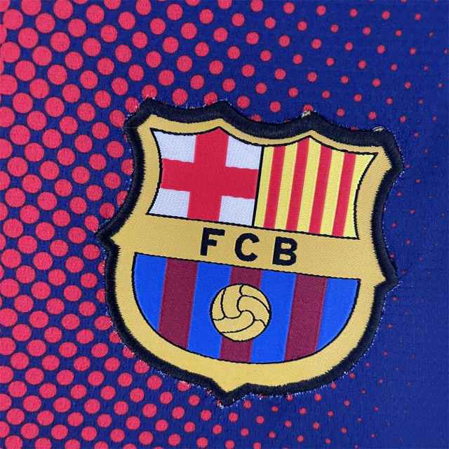 2012/13 Barcelona Long sleeve Retro Jersey Home
