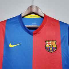 2006/07 Barcelona Retro Jersey Home Long sleeve