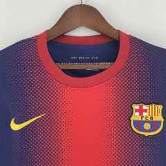 2012/13 Barcelona Long sleeve Retro Jersey Home