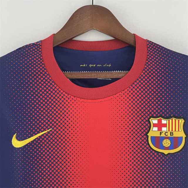 2012/13 Barcelona Long sleeve Retro Jersey Home