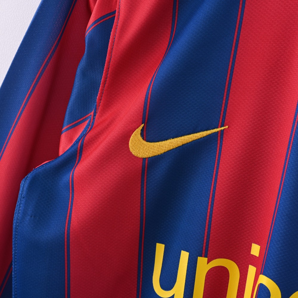 2009/10 Barcelona Retro Jersey Home Long Sleeve