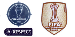 2009 UCL Champions&Respect&CWC 2009 Badges +$2