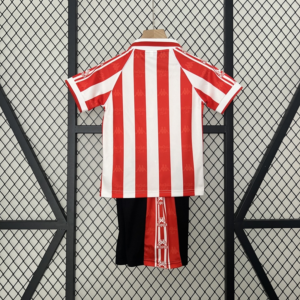 1995/97 Athletic Bilbao Retro Kids Jersey Home