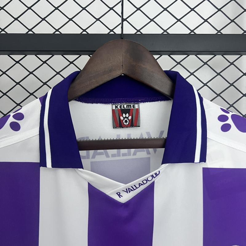 1995-96 Real Valladolid Home Retro Jersey