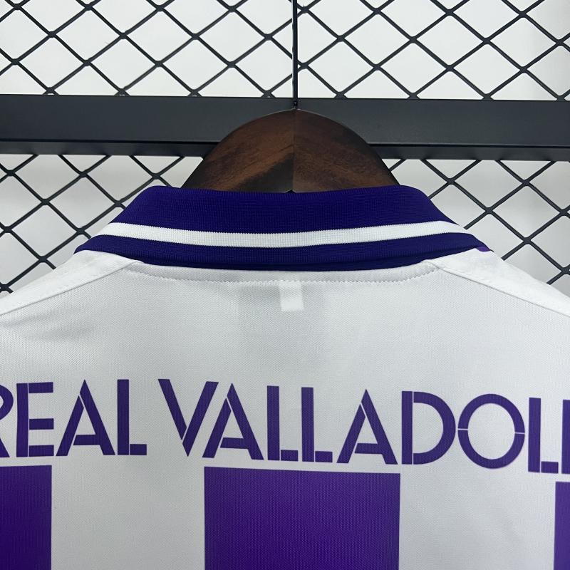 1995-96 Real Valladolid Home Retro Jersey
