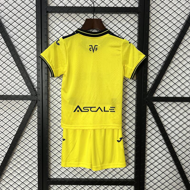 2024/25 Villarreal Home Kids Jersey