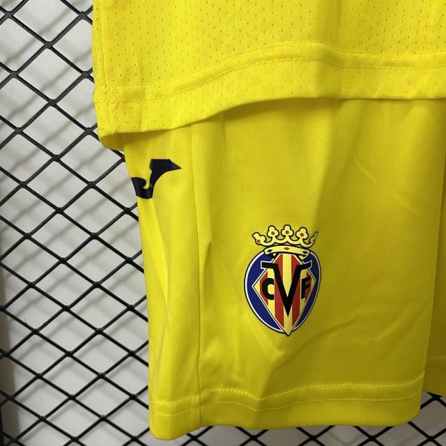 2024/25 Villarreal Home Kids Jersey