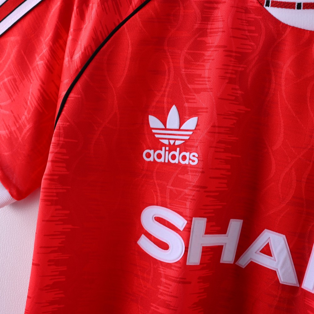 1990/92 Manchester United Retro Jersey Home