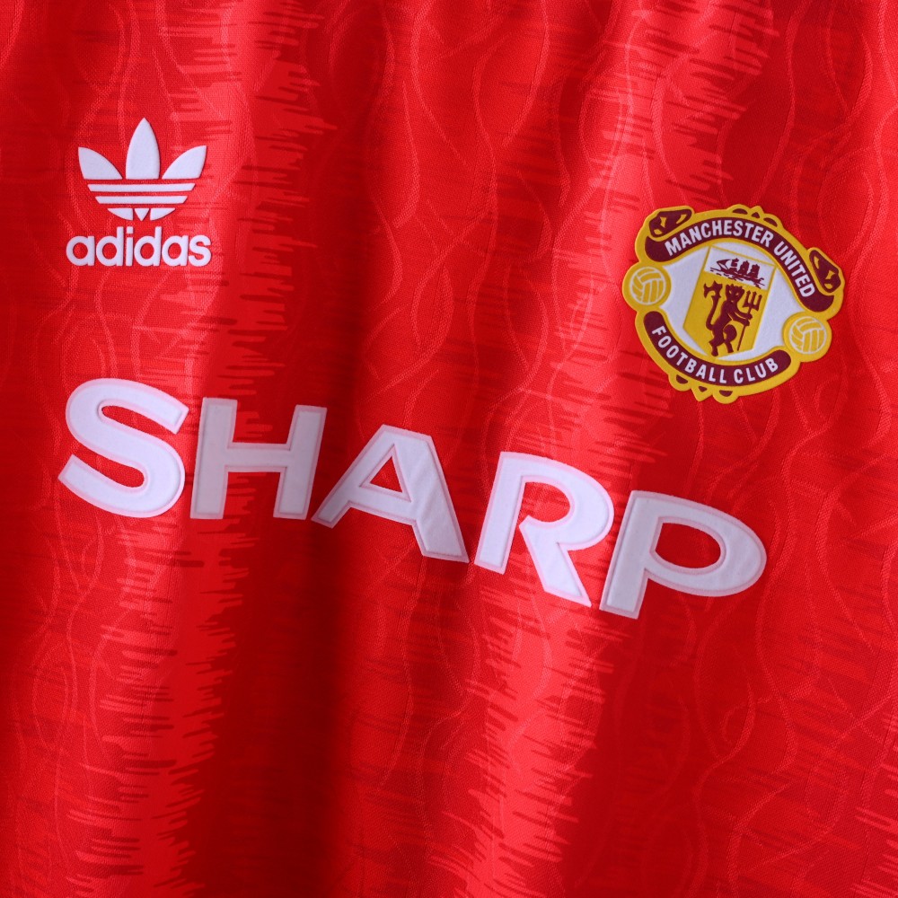 1990/92 Manchester United Retro Jersey Home