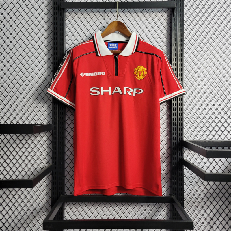 1998/99 Manchester United Retro Jersey Home