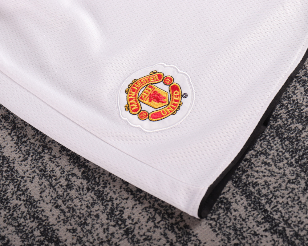 2007/08 Manchester United UCL Home Retro Jersey Kids Kit