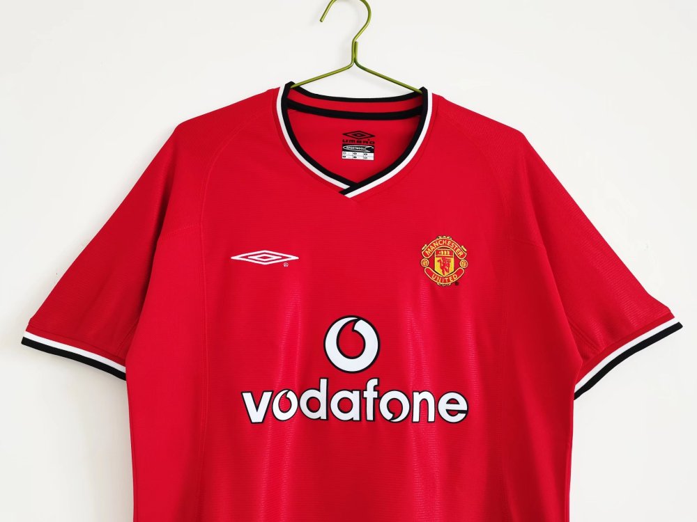2000/02 Manchester United Retro Jersey Home