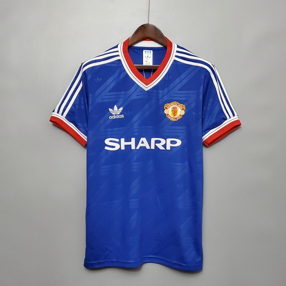 1986/88 Manchester United Retro Jersey Away