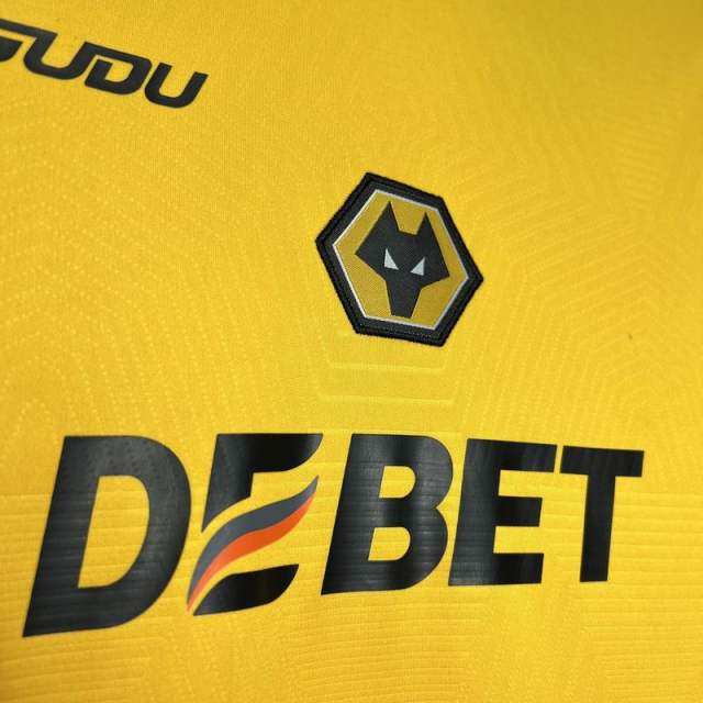 2024/25  Wolverhampton Wanderers Home Kids Kit Jersey+Shorts