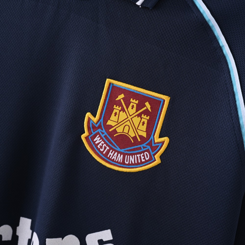 1999/01 West Ham United Retro Jersey Second Away