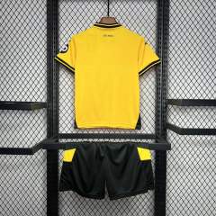 2024/25  Wolverhampton Wanderers Home Kids Kit Jersey+Shorts
