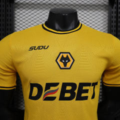 2024/25 Wolverhampton Wanderers home player version jersey