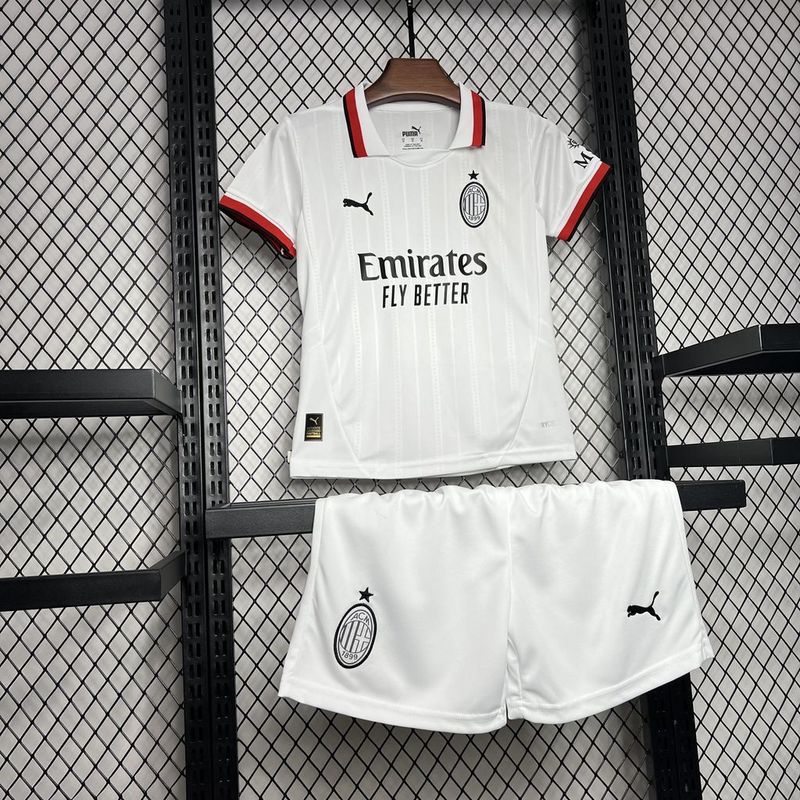 2024/25 AC Milan Away Kids Jersey