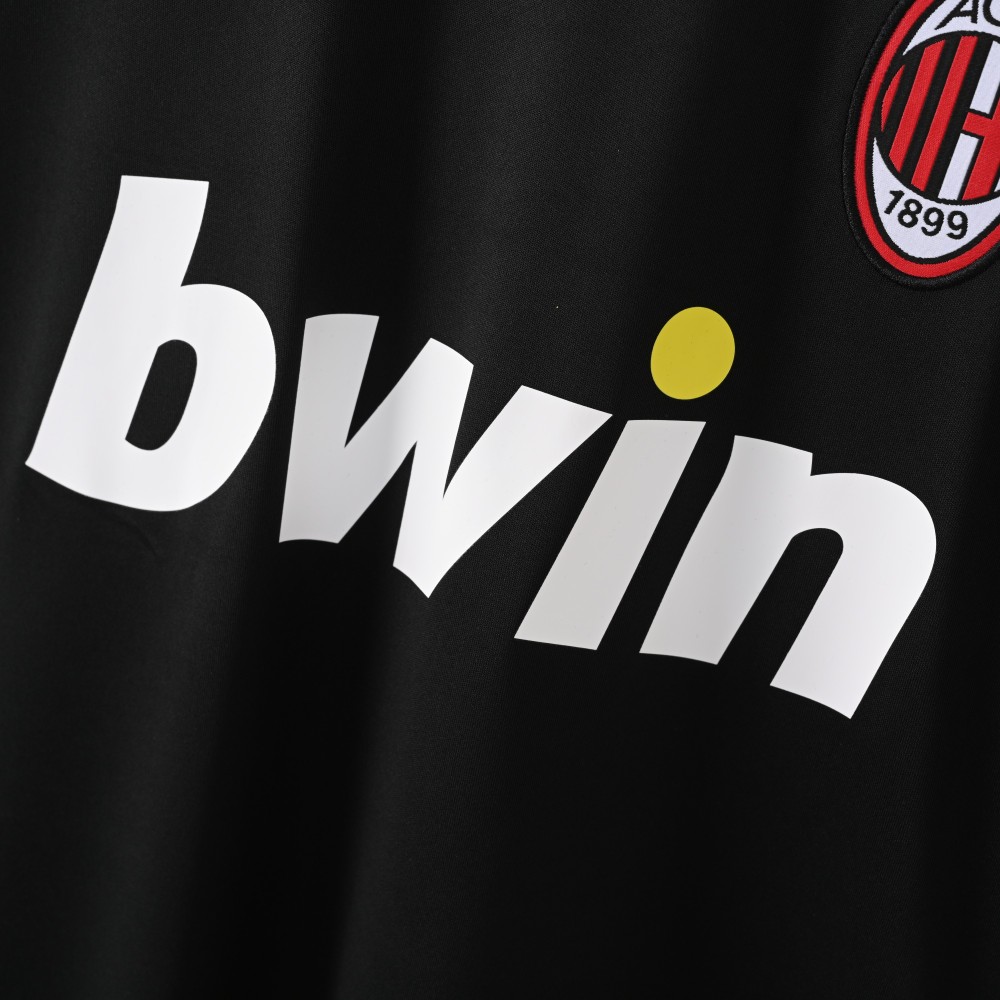 2006/07 AC Milan Second Away Long Sleeve Retro Jersey