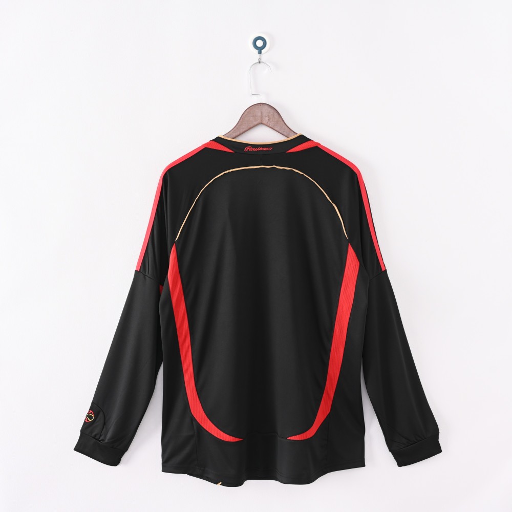 2006/07 AC Milan Second Away Long Sleeve Retro Jersey