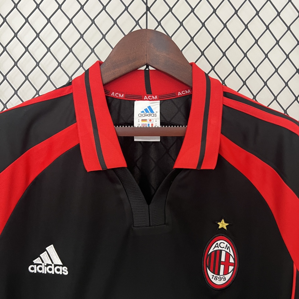 2000/01 AC Milan Second Away Retro Jersey
