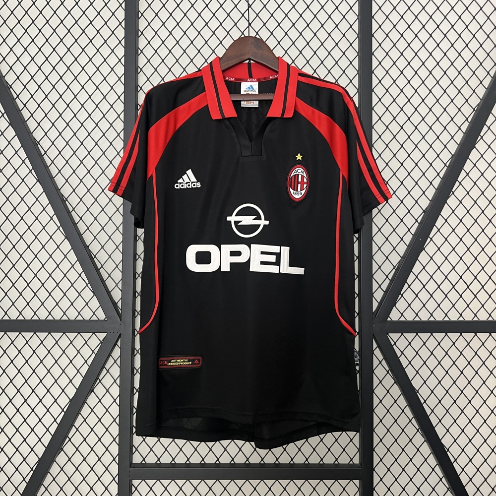 2000/01 AC Milan Second Away Retro Jersey