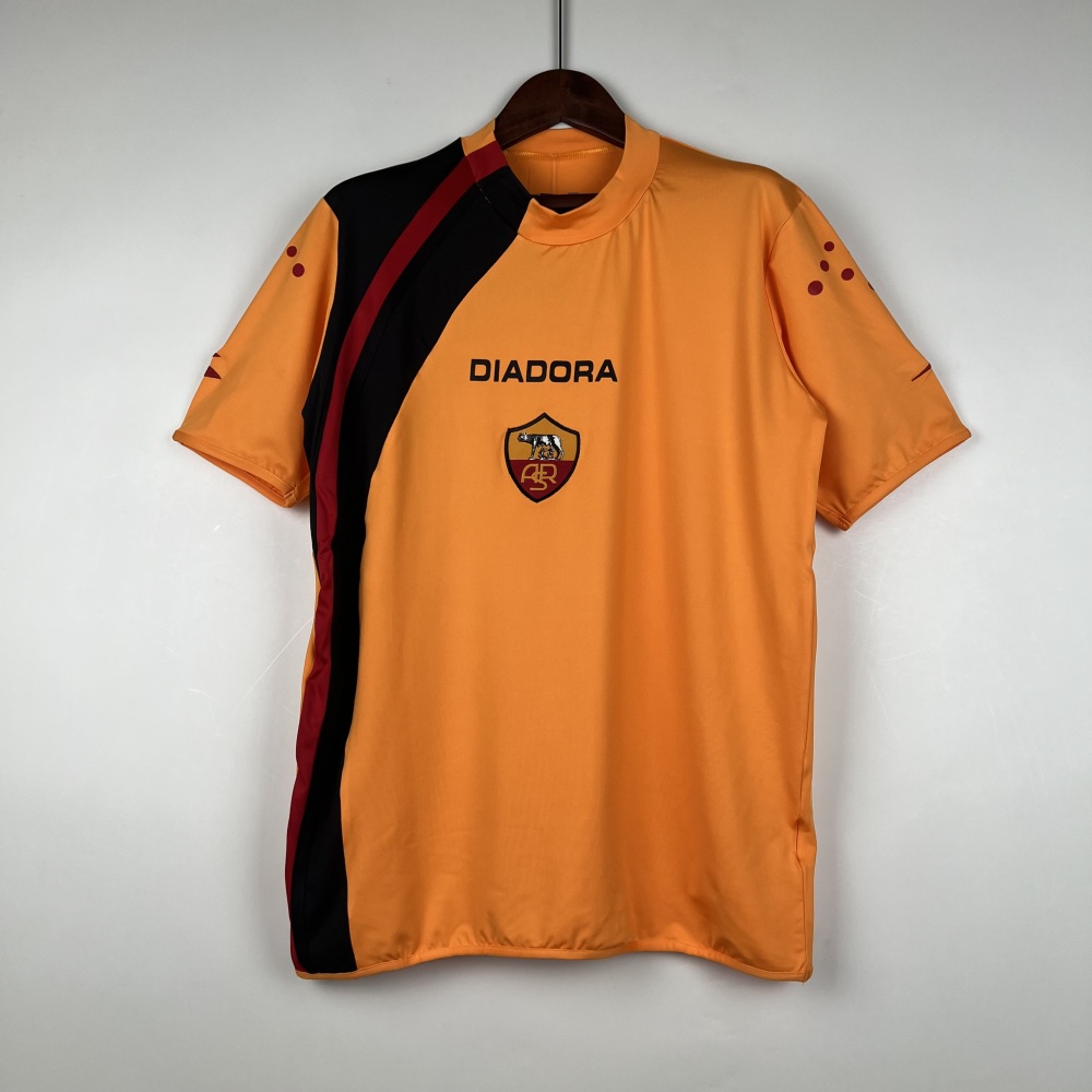 2005/06 Roma Retro Jersey Home Replica