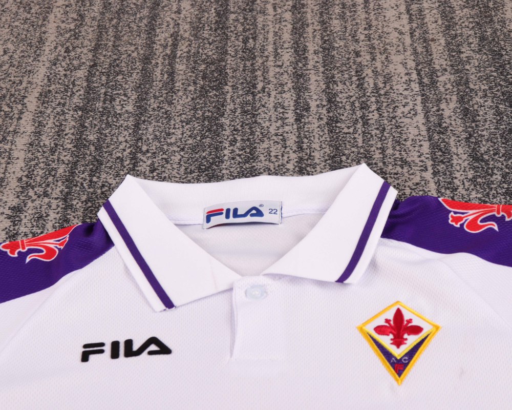 1998/99 Fiorentina Retro Kids Jersey Away Replica