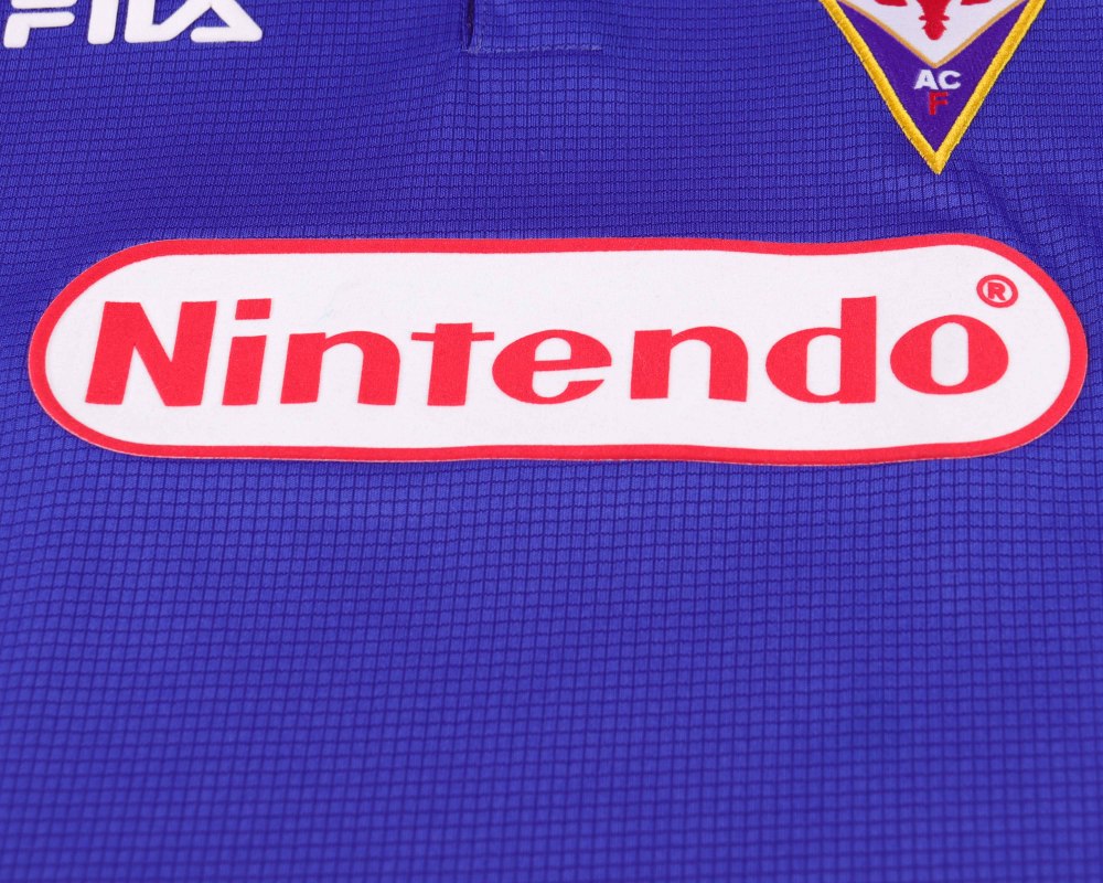 1998/99 Fiorentina Retro Kids Jersey Home Replica