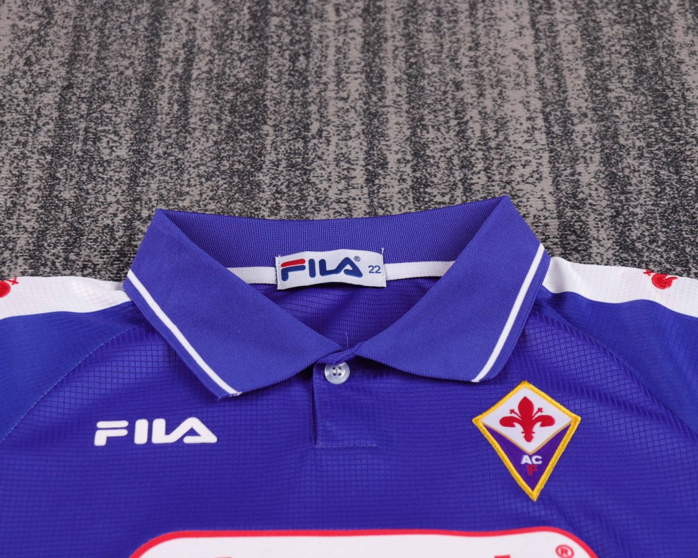 1998/99 Fiorentina Retro Kids Jersey Home Replica