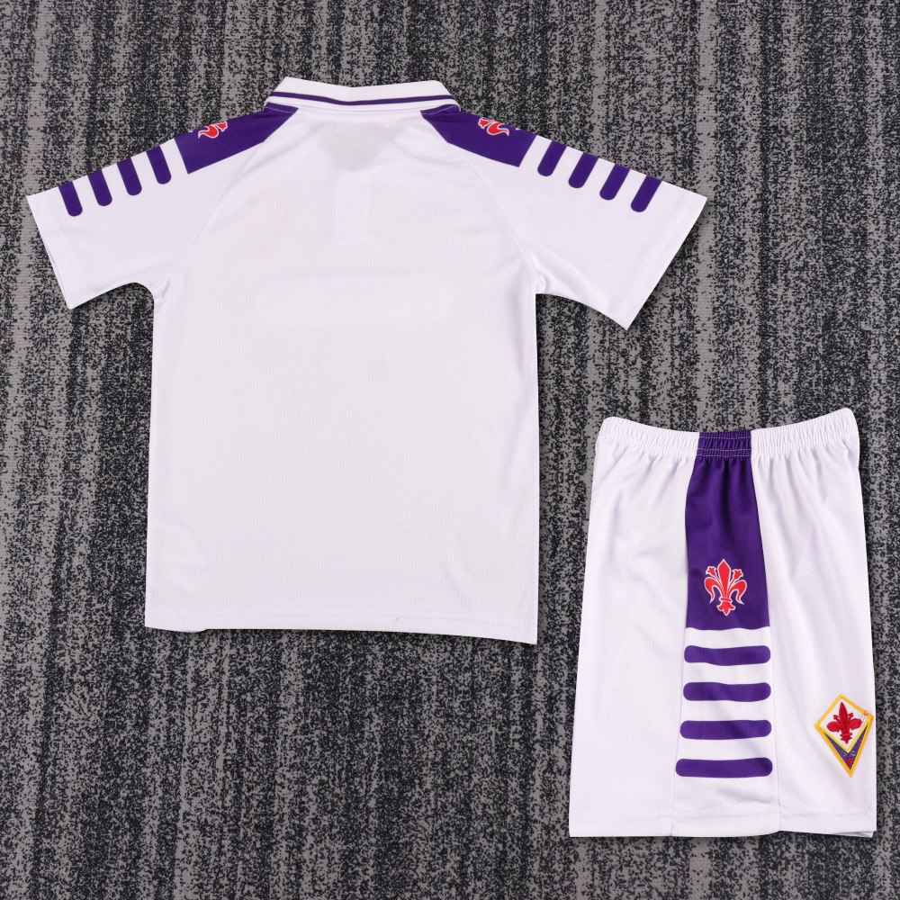 1998/99 Fiorentina Retro Kids Jersey Away Replica