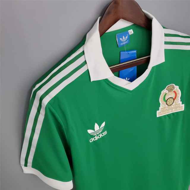 1986 Mexico Retro Jersey Home World Cup