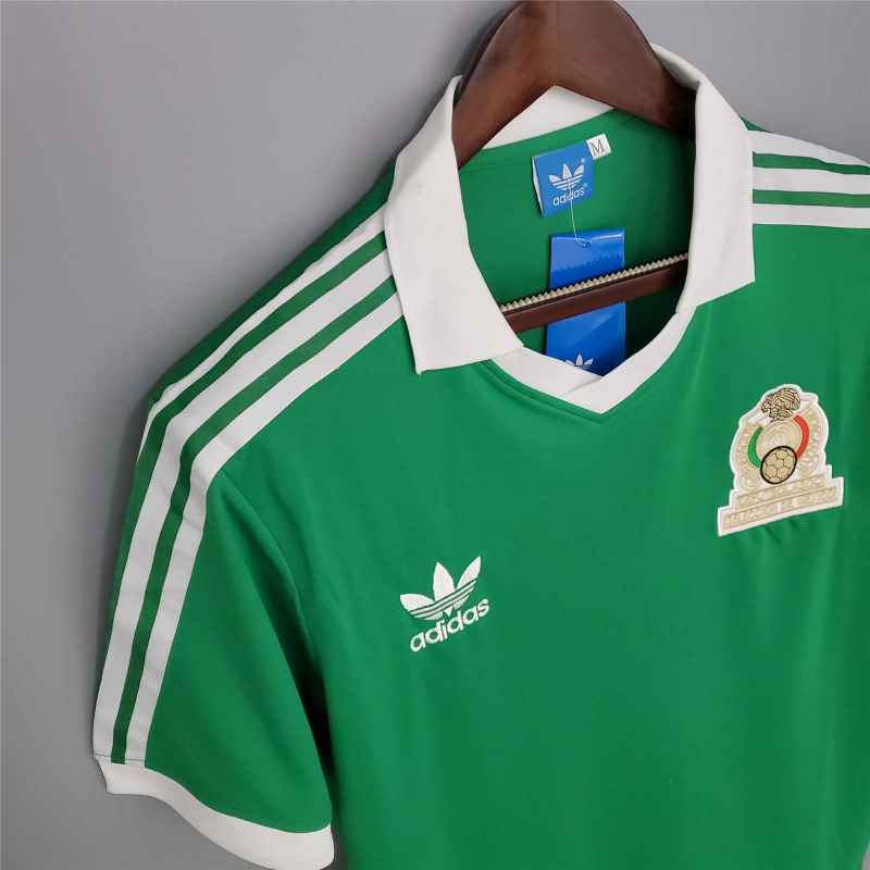 1986 Mexico Retro Jersey Home World Cup