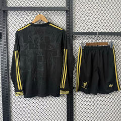 2025/26 Mexico Black Special Long Sleeve Kids Jersey