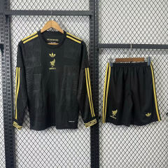 2025/26 Mexico Black Special Long Sleeve Kids Jersey