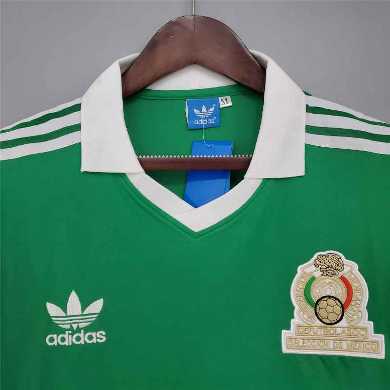 1986 Mexico Retro Jersey Home World Cup