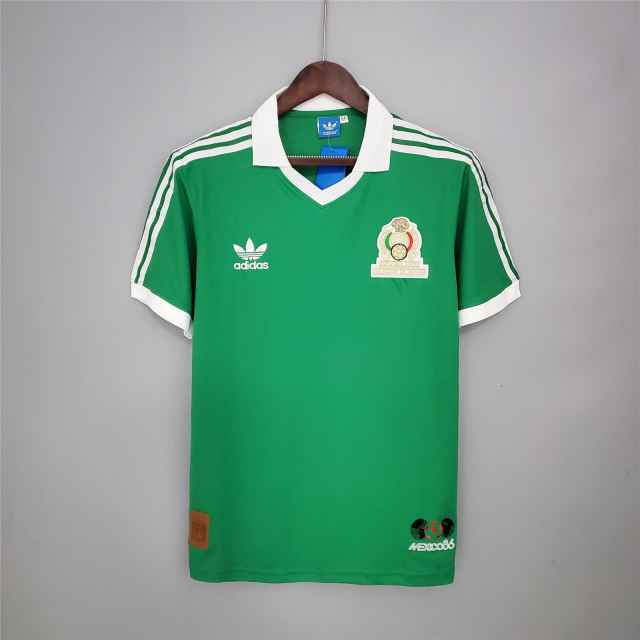 1986 Mexico Retro Jersey Home World Cup