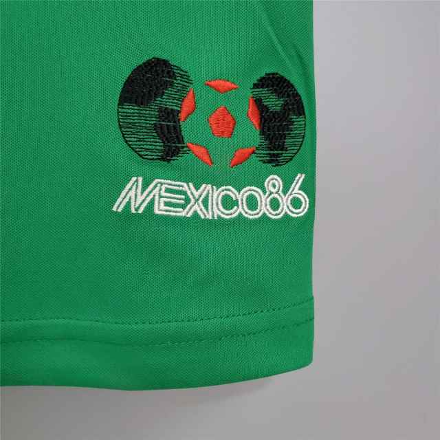 1986 Mexico Retro Jersey Home World Cup