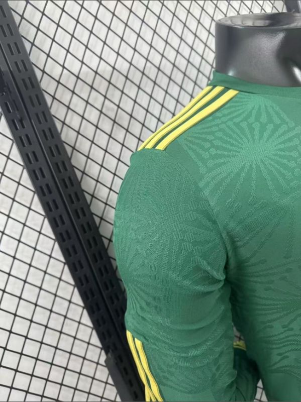 2025/26 Mexico Green Special Player Version  Long Sleeve Jersey