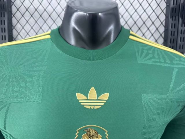2025/26 Mexico Green Special Player Version  Long Sleeve Jersey