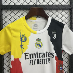2025/26 Ronaldo #7 Special Edition Real Madrid Kids Jersey
