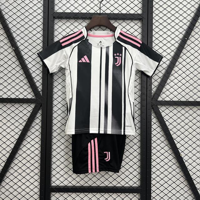 2025/26 Juventus Home Kids Jersey 