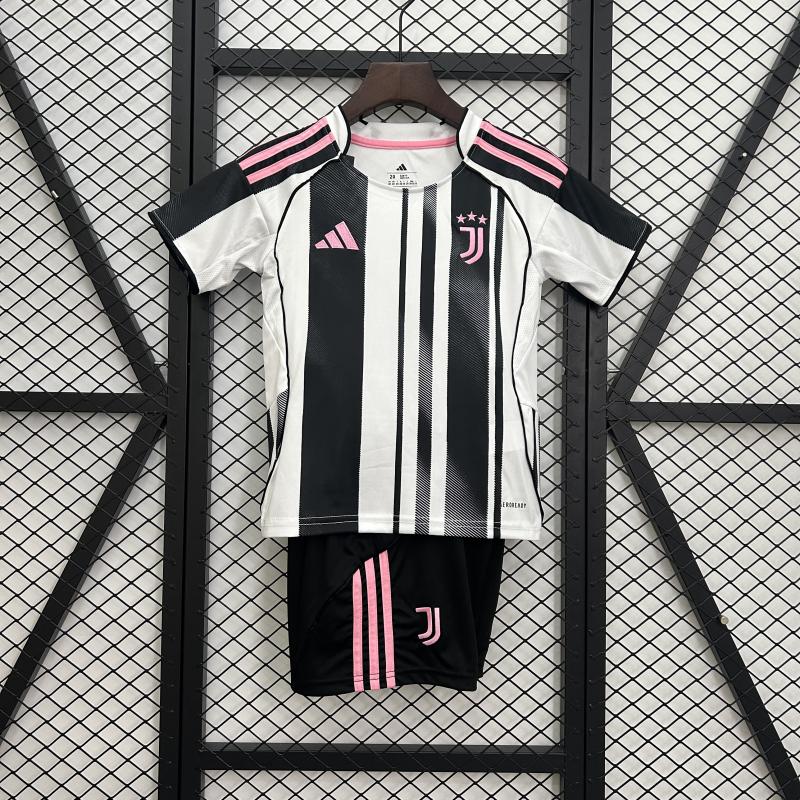 2025/26 Juventus Home Kids Jersey 